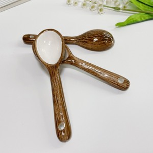 Conjunto de Canecas de Cerâmica Estilo Coco com Colher 250ml, Conjunto de Copos para Café e Chá, Presente para Casa e Cafeteria - Product Image 6