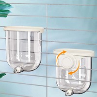 Fontaine à eau automatique en plastique pour petits animaux, nouveau style, abreuvoir suspendu pour oiseaux, mangeoire à eau pour pigeons, perroquets, cailles