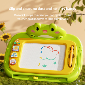Tableau magnétique de <span class=keywords><strong>dessin</strong></span> pour enfants, jouet multifonctionnel avec support, cadeau <span class=keywords><strong>d</strong></span>'anniversaire pour garçons et filles, pour l'intérieur et l'extérieur - Product Image 4