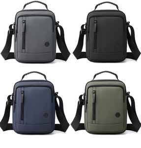 Nouveau Polyester hommes sac à bandoulière mode décontracté sac à bandoulière de poche Sports de plein air Vertical carré Style garçon sac - Product Image 2