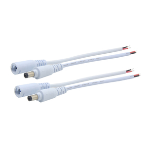 3M 20AWG 12V DC ตัวผู้ไปยังตัวเมียขั้วต่อ5.5*2.1มม. DC เพื่อเปิดสายไฟสำหรับ LED - Product Image 3