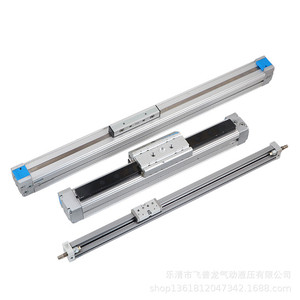 Cilindro sin vástago Festo DGPL de 25 mm, actuador neumático de aluminio para automatización industrial - Product Image 5
