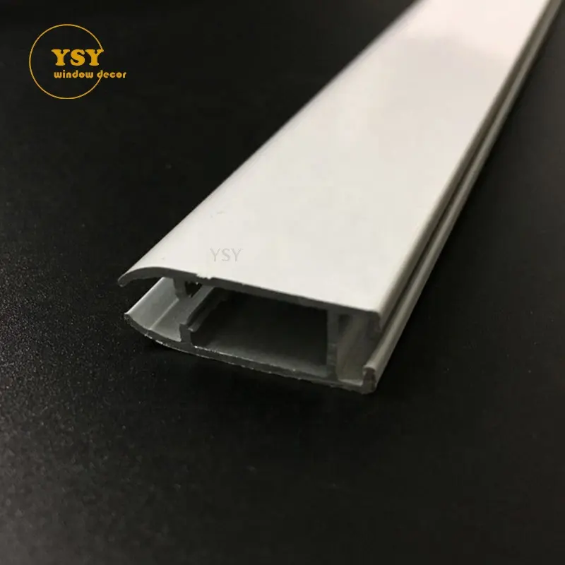 Curtain Shades Components Accessories Aluminium Bottom Rail Weight Bar Of Roller Blinds