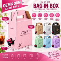 Distributeur de café arabe personnalisé pour café à emporter Gahwa, emballage isolant Bag-in-Box avec impression en héliogravure et valve recyclable