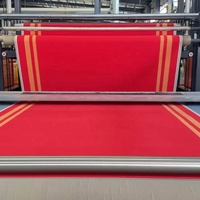Rouleau de tapis d'exposition commerciale coloré jaune doré orange Hall de tapis d'hôtel mur-à-mur personnalisé