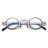Lunettes de lecture flexibles pour femmes, monture carrée en métal avec étui, autocollant portable pour téléphone, vente en gros