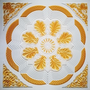 Connecteur <span class=keywords><strong>de</strong></span> plâtre renforcé en <span class=keywords><strong>laine</strong></span> <span class=keywords><strong>de</strong></span> <span class=keywords><strong>verre</strong></span>, décoration <span class=keywords><strong>de</strong></span> couleur <span class=keywords><strong>de</strong></span> haute qualité m-c, panneau décoratif en gypse GRG, pour un <span class=keywords><strong>plafond</strong></span> - Product Image 3