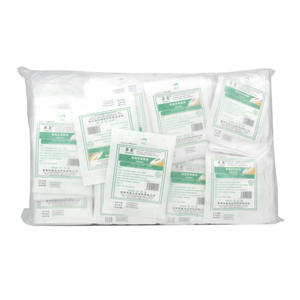 Compressas de Gasa Estériles Huaxin, Paquete de 160 Unidades, Empaque Individual Desechable, Cuidado de Heridas Quirúrgicas - Product Image 1