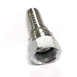 In acciaio al carbonio un pezzo Parker tubo idraulico tubo dritto connettore tubo giunto tipo di raccordo capezzolo