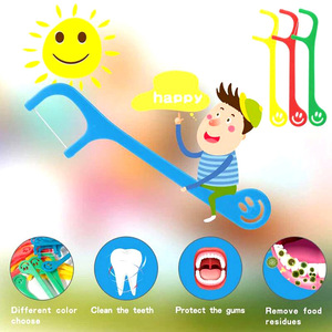 Sản Phẩm Mới Bàn Chải Kẽ Răng Thân Thiện Với Môi Trường Nhiều Màu Tăm Xỉa Răng Tăm Xỉa Răng Cho Trẻ Em - Product Image 5