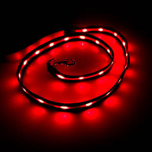 <span class=keywords><strong>Popular</strong></span> nuevo productos para mascotas USB recargable Collar estilo luz Flash <span class=keywords><strong>LED</strong></span> Collar de perro Correa - Product Image 5