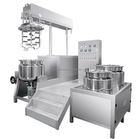 Mélangeur d'émulsion industriel 200L 300L 500L, machine à fabriquer la mayonnaise, machine de production de crème et de lotion, mélangeur sous vide pour gel, pâte à gâteau