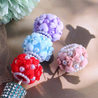 Perles en argile polymère, céramique et porcelaine, incrustées de strass, en forme de nœud, à trou droit, pour la fabrication de stylos