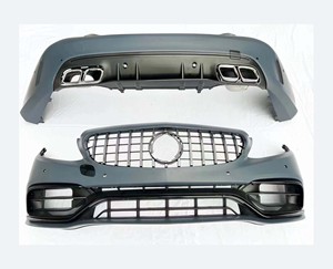 Nouveau kit carrosserie de style AMG premium 2021 pour Classe C W205, plastique PP de haute qualité, ensemble pare-chocs avant/arrière, ajustement parfait à 100%, convertit en <span class=keywords><strong>C63</strong></span> <span class=keywords><strong>S</strong></span> - Product Image 2