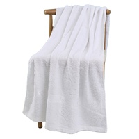 Handuk Mandi Jacquard Kartun Grosir 70x140cm 380 GSM Katun Motif Hewan Lucu Lembut Menyerap Air untuk Anak-Anak Rumah