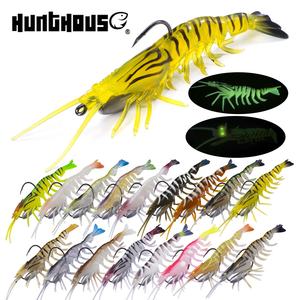 Vendita calda UV costumi da bagno con gancio per testa 160mm 27.6g <span class=keywords><strong>di</strong></span> acqua salata gamberetti morbidi esca per branzino - Product Image 1