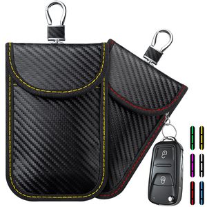 Étui de protection Faraday pour clés de voiture, pochette Faraday anti-RFID pour clés, sacs de protection anti-vol pour clés de voiture, cage de sécurité antivol pour voiture - Product Image 1