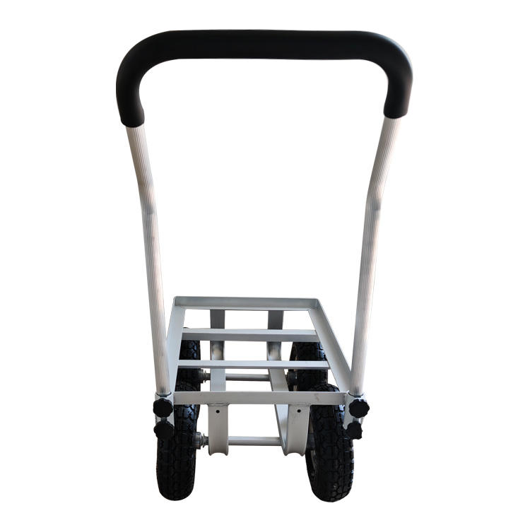 Foldable Hand Cart Cargo Trailer Luggage Cart Hand Truck Plastic