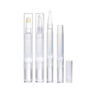 ลิปกลอส2มล. 5มล. ภาชนะบรรจุน้ำมันหนังกำพร้ายาทาเล็บอุปกรณ์แต่งหน้าปากกาบิดที่กำหนดเองเครื่องสำอางปากกากับแปรง - Product Image 4