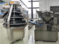 Diviseur et arrondisseur de pâte en acier inoxydable pour environnements commerciaux, idéal pour les boulangeries de chapatis et de pâte à sourde, et les usines alimentaires.