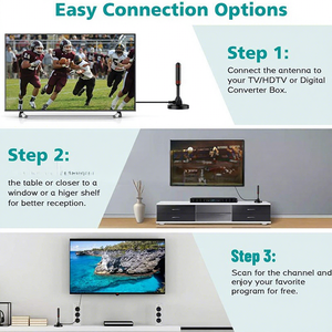 <span class=keywords><strong>Antenne</strong></span> <span class=keywords><strong>TV</strong></span> numérique intérieure/extérieure terrestre pour voiture DTMB DVB-T2 avec amplificateur HDTV-CX02 3m/5m - Product Image 4
