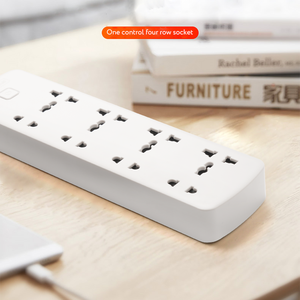 AKKO STAR Bộ Phận Nhựa ABC Toàn Bộ Dây Đồng 1 Chấu 4 Chiều 1 Chấu + 3 Chấu 3M Ổ Cắm Công Tắc Thông Dụng Kiểu Anh - Product Image 6