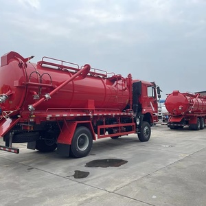 Camión de Succión al Vacío Shacman Diésel de 15000L para Lodos de Alcantarillado y Tanques Sépticos - Product Image 2