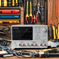 Alimentation CC programmable Siglent SPD3303C, 3 canaux, 30V 3A, triple sortie, source d'alimentation de laboratoire réglable