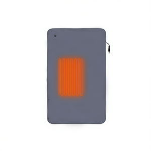 Electric Heated <b>Blanket</b> 53.5x37.8in Full <b>Body</b> Shawl Indoor Outdoor Use 3 Heating Levels 2hrs Auto Machine Washable Waterproof - Product Image 1