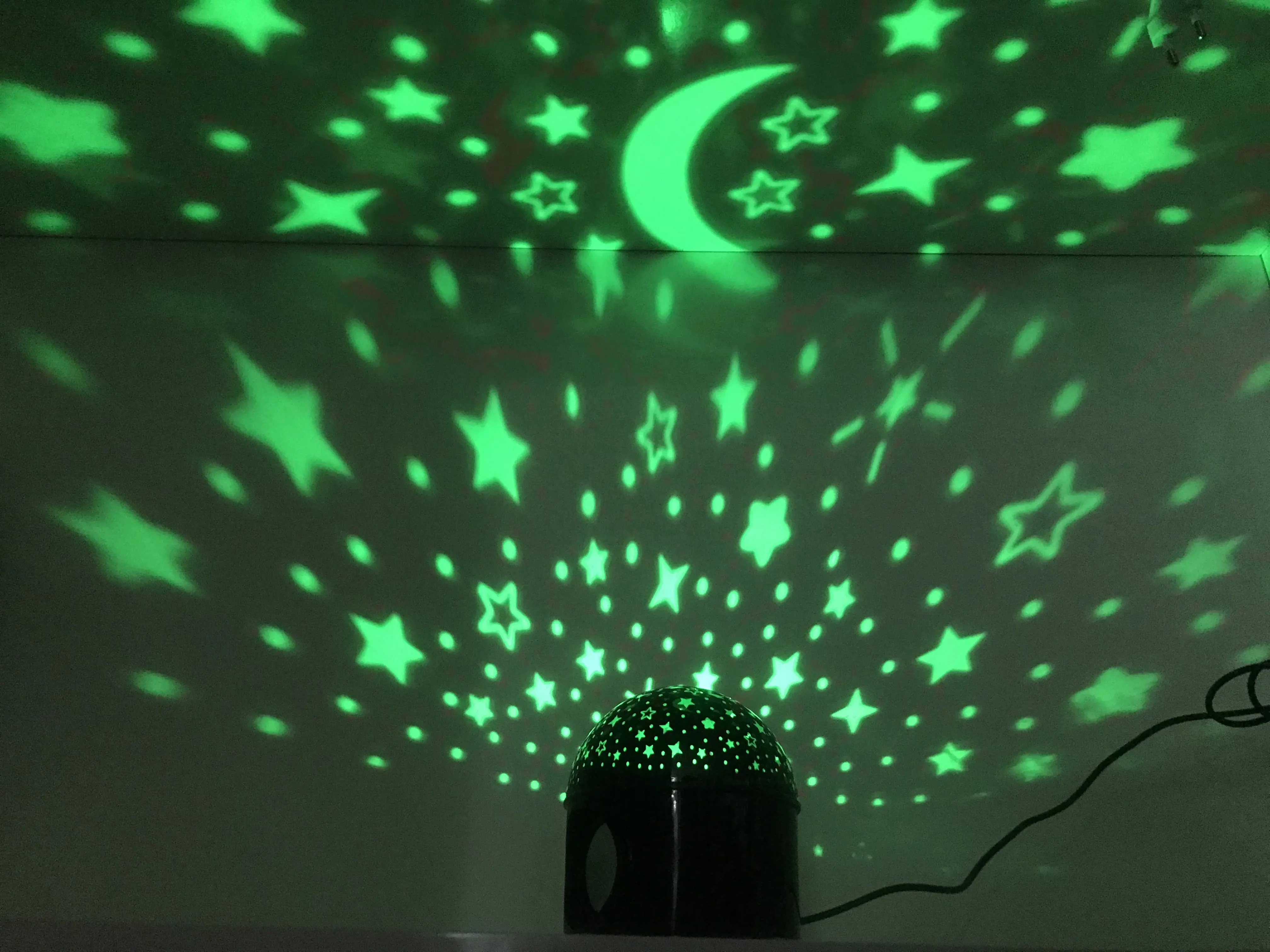 Christmas Atmosphere Lights Led Strobes Star Night Lamp Projector Starry Music Light Sky Moon Ga Laxy Kids Gift Party Lighting