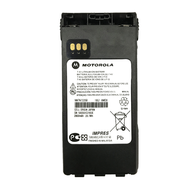 Wholesale 2600mAh Handheld Radio Walkie Talkie Battery Nntn7335 7.4V Li-ion Battery for Xts 2500 Xts 1500 Mt1500 Pr1500 Two Way