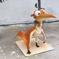 Modèle de dinosaure réaliste personnalisé, style dessin animé tendance, cadeau pour enfants, pour parcs d'aventure intérieurs/extérieurs, musées