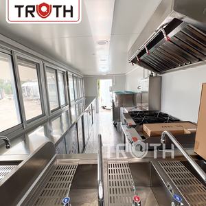 האמת עגלת מזון קפה זיכיון קפה זיכיון מזון מהיר מזון נייד פיצה - Product Image 3