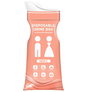 Sacchetti Orinatoio Monouso Portatili di Emergenza Ecologici 900ml Anti-perdita Unisex per Adulti con Solidificante Igienico per Esterni - Product Image 6