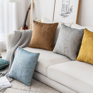 Housses de coussin en velours à imprimé doré, décoration de luxe pour canapé et lit, offre spéciale - Product Image 6