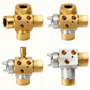 Pistola pulverizadora de pintura de revestimiento de pared personalizada/<span class=keywords><strong>atomizador</strong></span> de baja presión A100 Mini pistola pulverizadora automática para pulverizar pintura resina colofonia Alcohol - Product Image 2