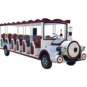 Zhenda Electric 14-Seater Children & Adult Tourist Sightseeing <b>Bus</b> with Cartoon Design From Henan - Product Image 1