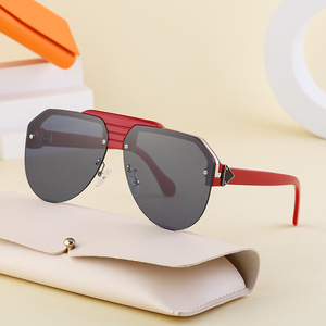 Gafas de sol de aviador ZS-98143 para hombre, montura de metal y PC, protección UV400, clase 2, con caja. - Product Image 1