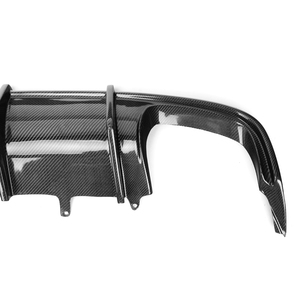 ลิ้นกันชนหลังคาร์บอนไฟเบอร์สำหรับ <span class=keywords><strong>Audi</strong></span> C7.5 <span class=keywords><strong>A6</strong></span> Sline S6 2016-2018 รุ่น K Style - Product Image 2