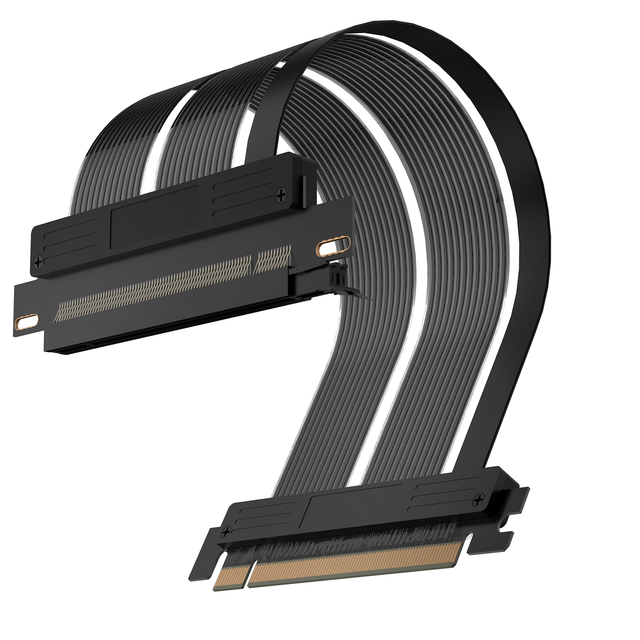 ASIAHORSE Custom Length PCIE 4.0 Riser Extension Cable Stripped Ends ROHS/FCC/CE Certified Copper Core 1 Year Warranty