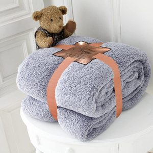 <span class=keywords><strong>Polyester</strong></span> Super Doux De Luxe Sherpa Ours en peluche bébé <span class=keywords><strong>couverture</strong></span> jouet avec <span class=keywords><strong>couverture</strong></span> - Product Image 1