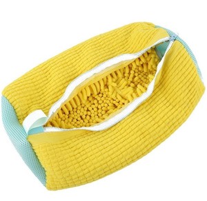 Sacs à linge pour chaussures en tissu chenille réutilisable et portable, en polyester, 39x19 cm, pour utilisation avec une machine à laver et un sèche-chaussures dans la salle de bain - Product Image 1