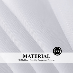 Mantel Redondo de Poliéster Jacquard de 120 y 132 Pulgadas, Color Blanco, para Bodas, Fiestas, Banquetes, Eventos y Restaurantes, Gran Venta - Product Image 5