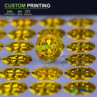 Sellos Holográficos con Forma Personalizada en Relieve para Joyería Fina, Relojes y Marcas de Accesorios de Lujo, Marca Antifalsificación
