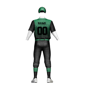 Wholesale Custom Printed Unisex Baseball Uniform Set Short Sleeve Breathable Button Down Jersey & Pants Heat-Transfer Printing - Product Image 2
