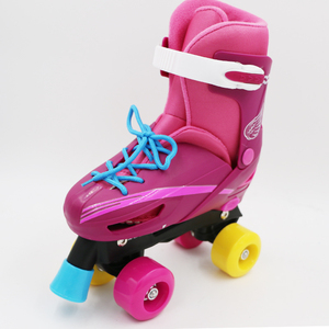 Pattini <span class=keywords><strong>a</strong></span> <span class=keywords><strong>rotelle</strong></span> da donna in PVC lucido e gomma, classici e artistici per <span class=keywords><strong>pattinaggio</strong></span> all'aperto - Product Image 2