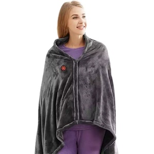 High Quality Electric Blanket Three Speed Temperature Control Far-infrared Electric Blanket Wearable <b>Heated</b> Blanket - Product Image 1