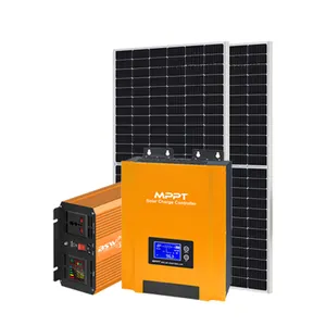 BSW 20KW Kompletter Solaranlage Generator Off Grid Photovoltaik Solarstrom anlage 20 KW Mit Batterie