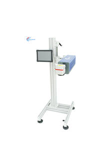 Mesin Penanda Laser CO2 30W/40W/60W untuk Botol Kaca/PET dengan Mesin Pengisian, Penandaan Kode QR & Tanggal 110V/220V - Product Image 3