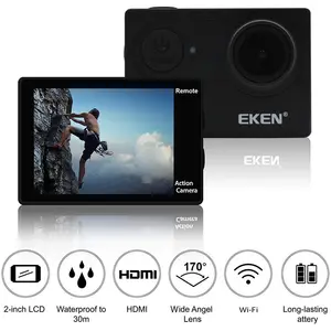 Eken — caméra d'action étanche de Sport, vidéo, casque, Original, HD 4K 30fps, WiFi 170D, enregistrement de vidéo, nouvelle collection